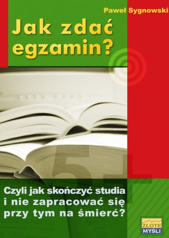 Okładka książka, ebook Jak zdać egzamin?