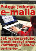 okładka - książka, ebook Potęga jednego e-maila