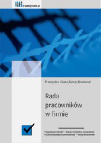 Okładka książka, ebook Rada pracowników w firmie