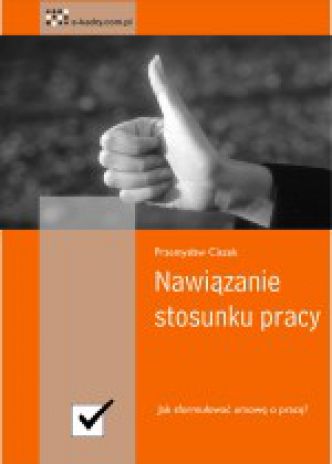 Okładka książka, ebook Nawiązanie stosunku pracy