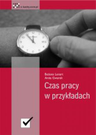 Okładka książka, ebook Czas pracy w przykładach