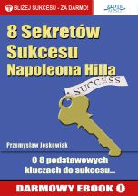 okładka - książka, ebook 8 Sekretów Sukcesu Napoleona Hilla