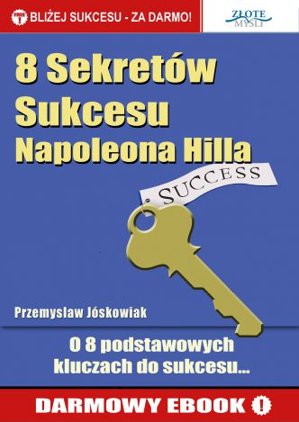 Okładka książka, ebook 8 Sekretów Sukcesu Napoleona Hilla