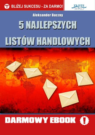 Okładka książka, ebook 5 najlepszych listów handlowych