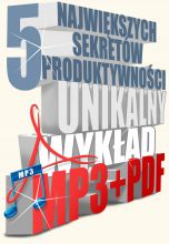książka 5 największych sekretów produktywności (Wersja elektroniczna (PDF))